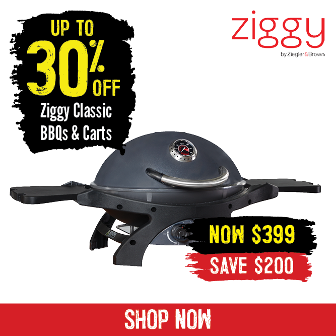 Up To 30% Off Ziggy Classic BBQs & Carts | Shop Now